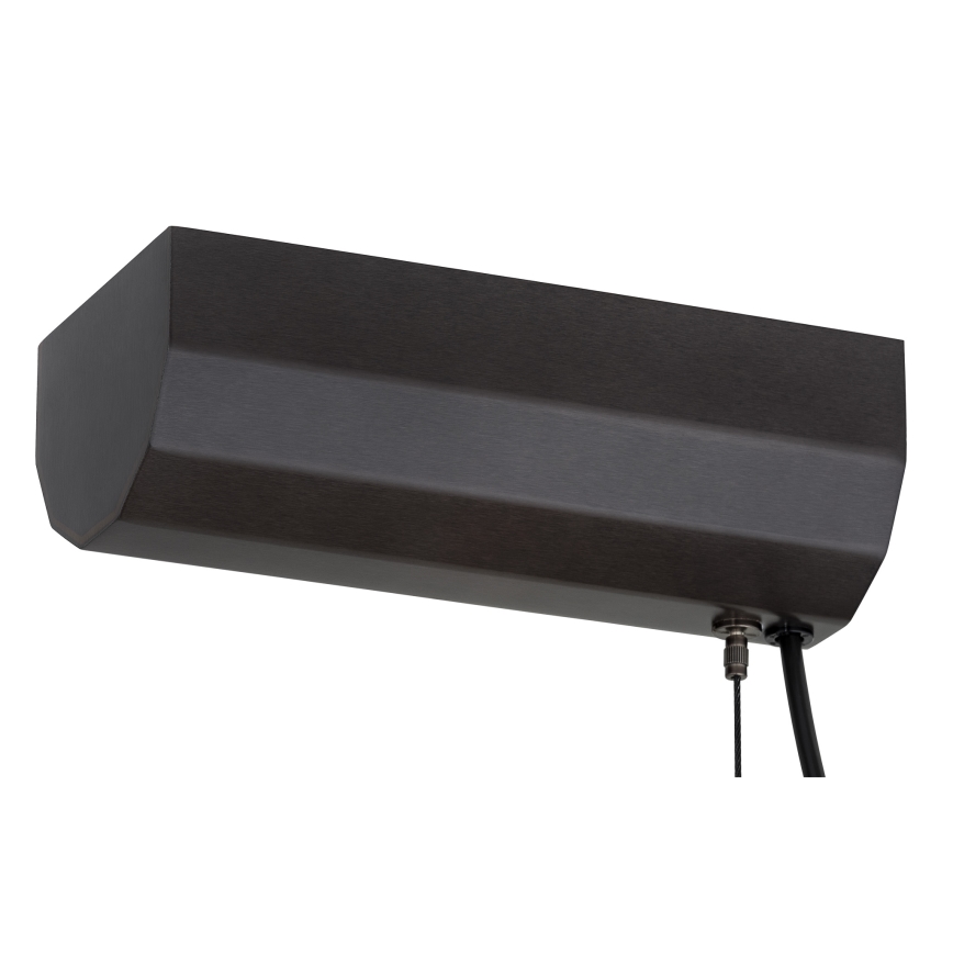 Argon 8628 - Світлодіодна підвісна люстра HAMPTON LED/60W/230V 3000K 80 см чорний