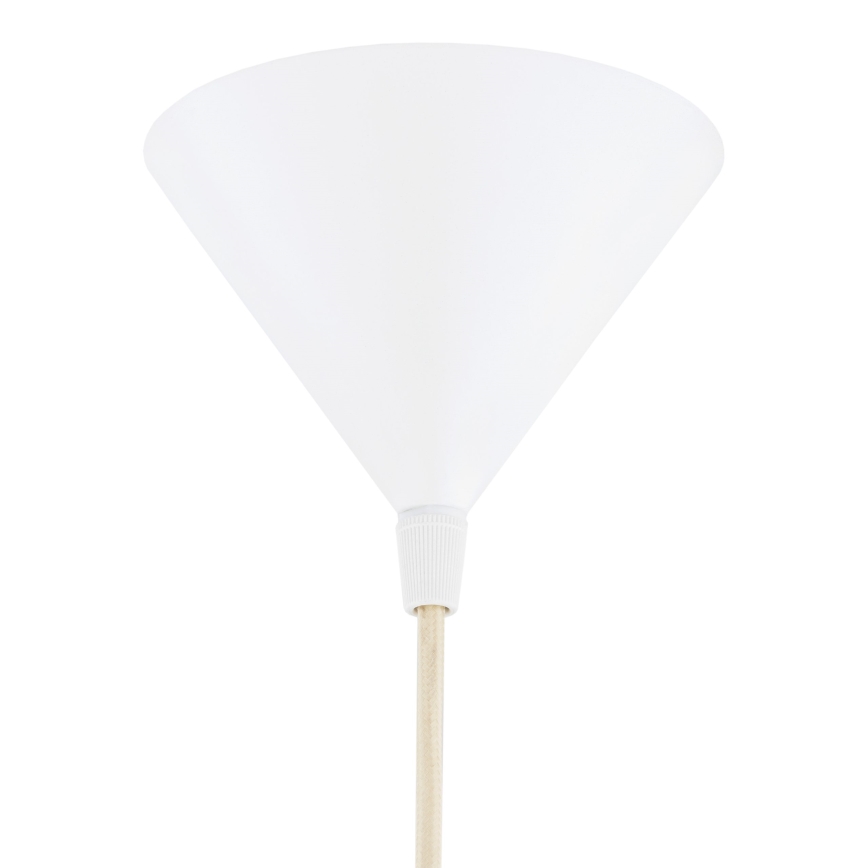 Argon 8629 - Подвесная люстра KEGEL 1xE27/15W/230V белый