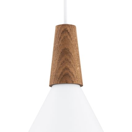 Argon 8630 - Підвісна люстра KEGEL 1xE27/15W/230V білий
