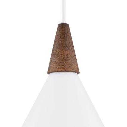 Argon 8631 - Підвісна люстра KEGEL 1xE27/15W/230V білий