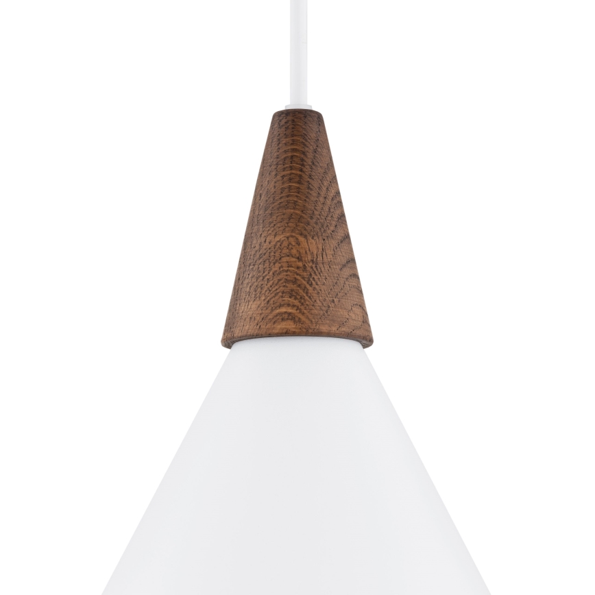 Argon 8631 - Підвісна люстра KEGEL 1xE27/15W/230V білий