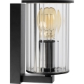 Argon 8748 - Уличный настенный светильник NORFOLK 1xE27/15W/230V IP44 черный
