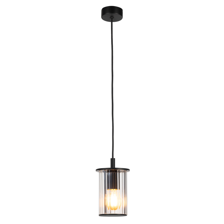 Argon 8751 - Уличная подвесная люстра NORFOLK 1xE27/15W/230V IP44 черный