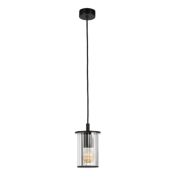 Argon 8751 - Вулична підвісна люстра NORFOLK 1xE27/15W/230V IP44 чорний