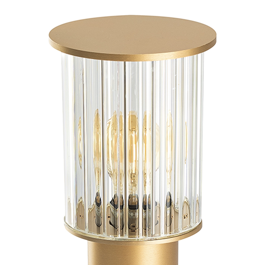 Argon 8753 - Уличная лампа NORFOLK 1xE27/15W/230V IP44 52 см золотистый