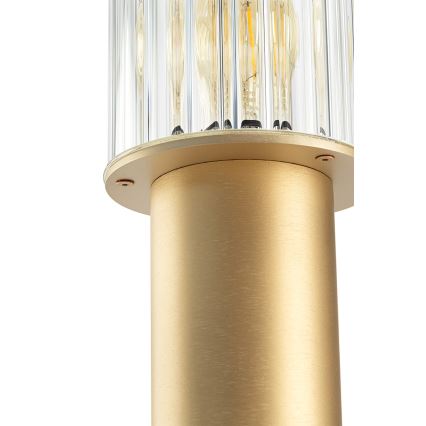 Argon 8753 - Уличная лампа NORFOLK 1xE27/15W/230V IP44 52 см золотистый