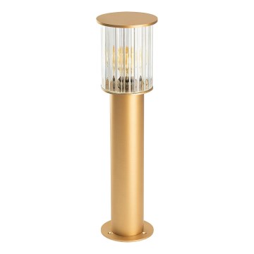 Argon 8753 - Уличная лампа NORFOLK 1xE27/15W/230V IP44 52 см золотистый