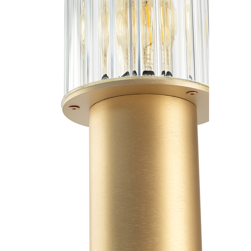 Argon 8753 - Вулична лампа NORFOLK 1xE27/15W/230V IP44 52см золотий