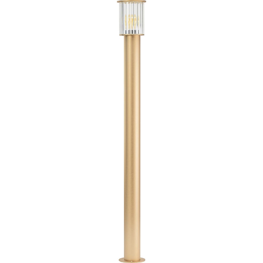 Argon 8754 - Уличная лампа NORFOLK 1xE27/15W/230V IP44 124 см золотистый