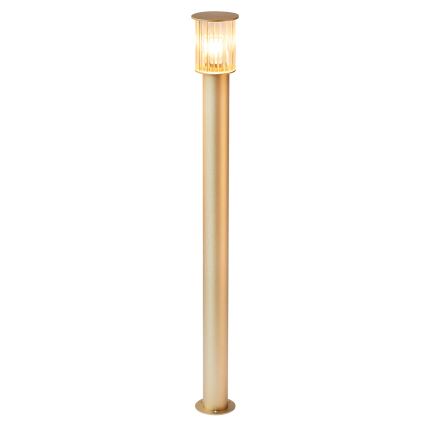 Argon 8754 - Уличная лампа NORFOLK 1xE27/15W/230V IP44 124 см золотистый