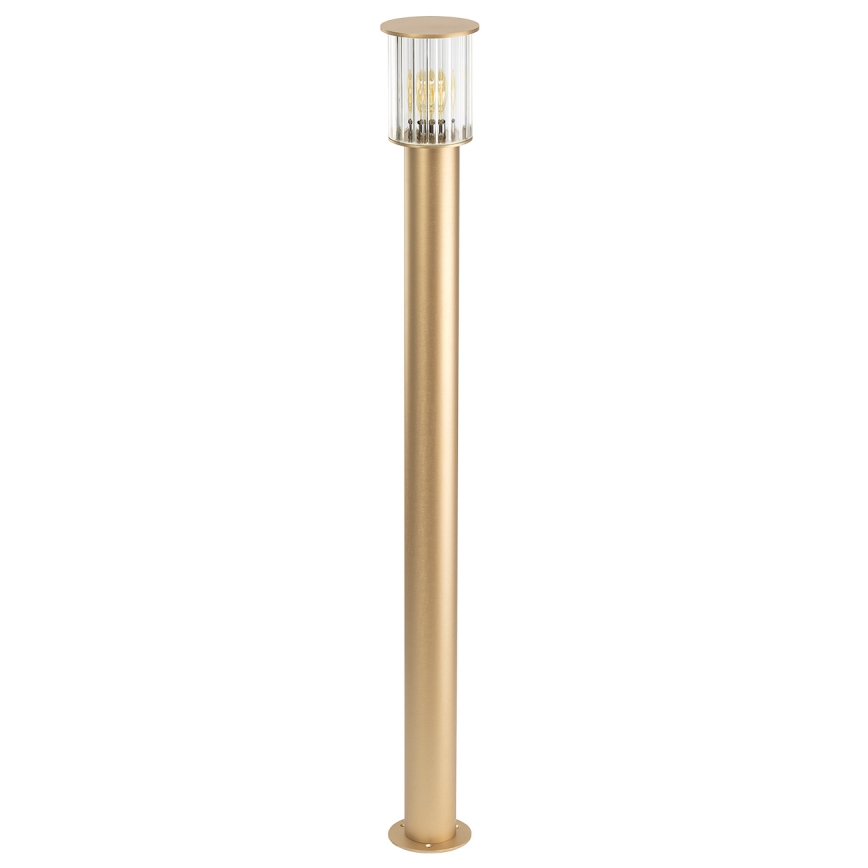 Argon 8754 - Уличная лампа NORFOLK 1xE27/15W/230V IP44 124 см золотистый