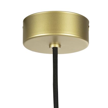 Argon 8755 - Вулична підвісна люстра NORFOLK 1xE27/15W/230V IP44 золотий