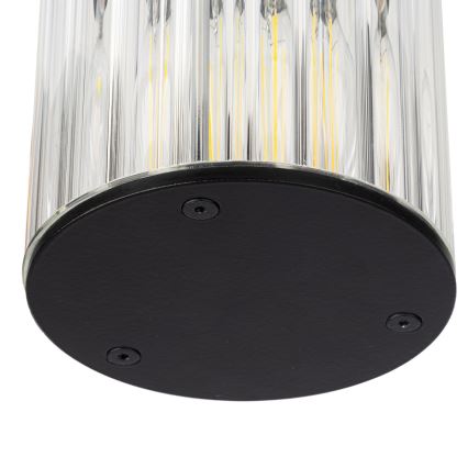 Argon 8773 - Уличный потолочный светильник NORFOLK 1xE27/15W/230V IP44 черный
