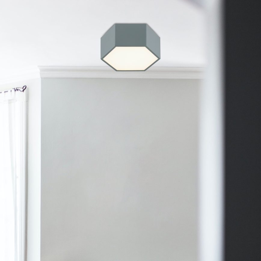 Argon 8784 - Светодиодный потолочный светильник LIBERO LED/12W/230V 3000K серый