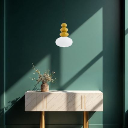 Argon 8821 - Подвесная люстра DIEGO 1xGU10/5W/230V белый/коричневый