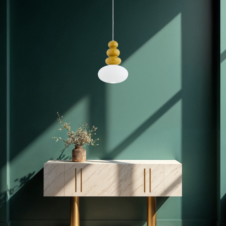 Argon 8821 - Подвесная люстра DIEGO 1xGU10/5W/230V белый/коричневый