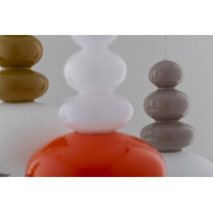 Argon 8822 - Підвісна люстра DIEGO 1xGU10/5W/230V білий/помаранчевий