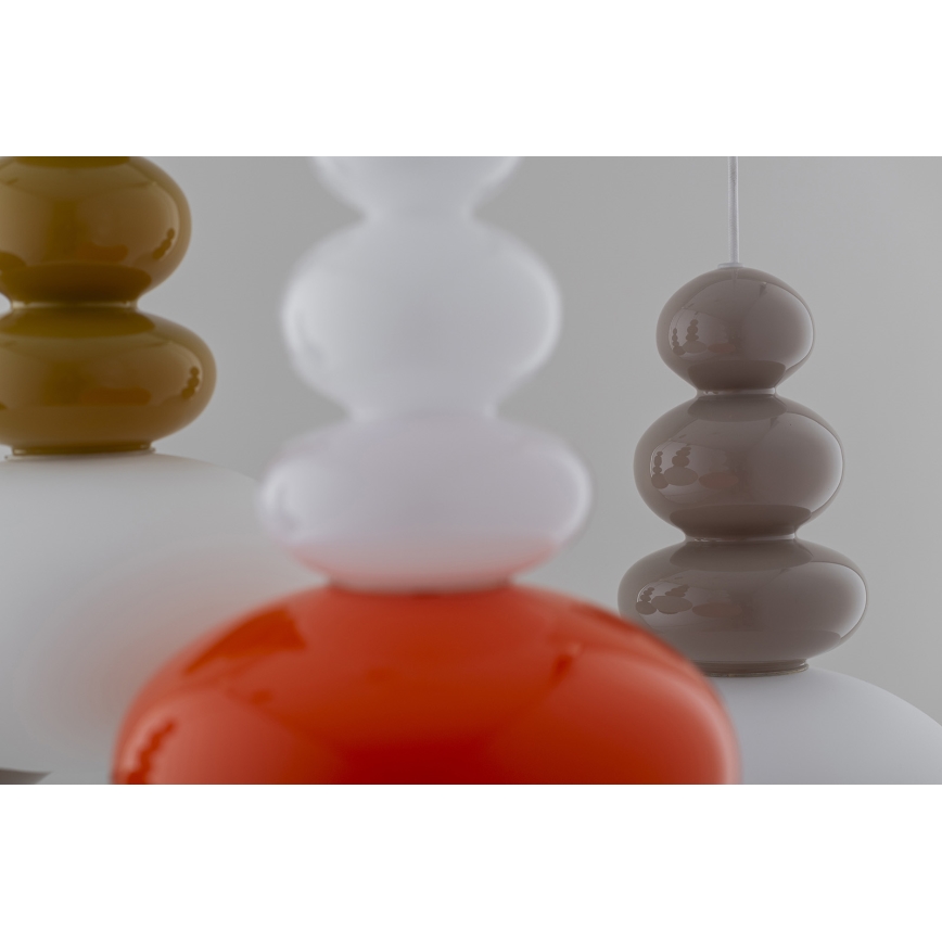 Argon 8822 - Підвісна люстра DIEGO 1xGU10/5W/230V білий/помаранчевий