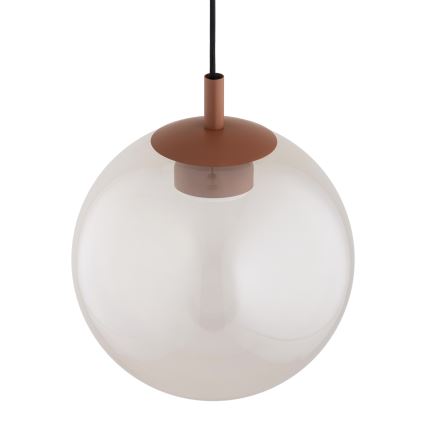 Argon 8829 - Подвесная люстра SACRAMENTO 1xGX53/8W/230V прозрачный/коричневый