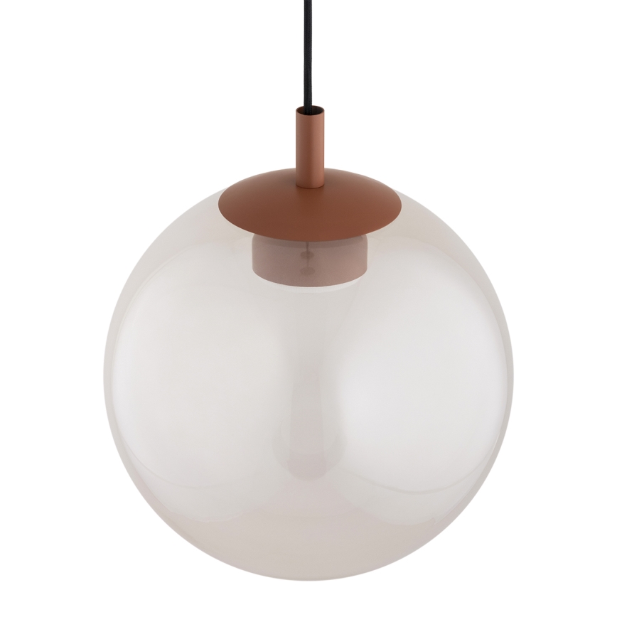 Argon 8829 - Подвесная люстра SACRAMENTO 1xGX53/8W/230V прозрачный/коричневый