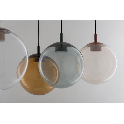 Argon 8830 - Підвісна люстра SACRAMENTO 1xGX53/8W/230V зелений/димчастий