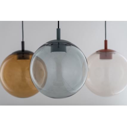 Argon 8830 - Підвісна люстра SACRAMENTO 1xGX53/8W/230V зелений/димчастий