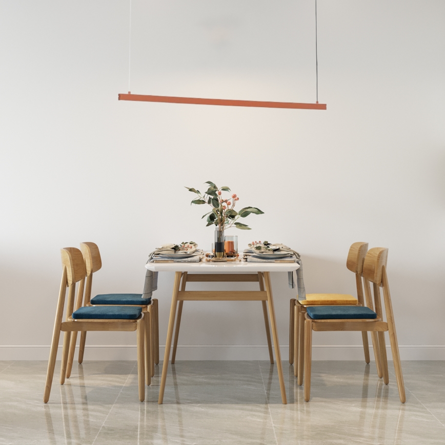 Argon 8834 - Светодиодная подвесная люстра MIAMI LED/37W/230V 3000K коричневый