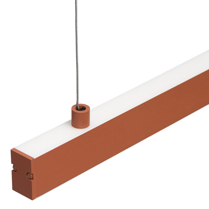 Argon 8834 - Светодиодная подвесная люстра MIAMI LED/37W/230V 3000K коричневый