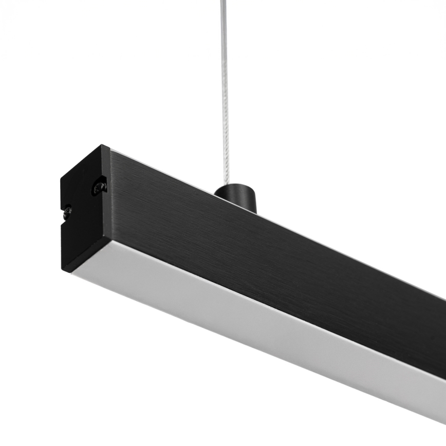 Argon 8835 - Світлодіодна підвісна люстра MIAMI LED/37W/230V 3000K чорний
