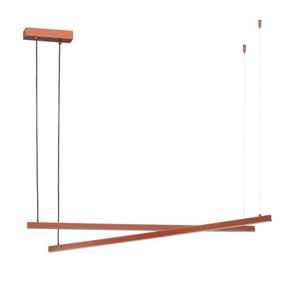 Argon 8837 - Светодиодная подвесная люстра MIAMI LED/74W/230V 3000K коричневый