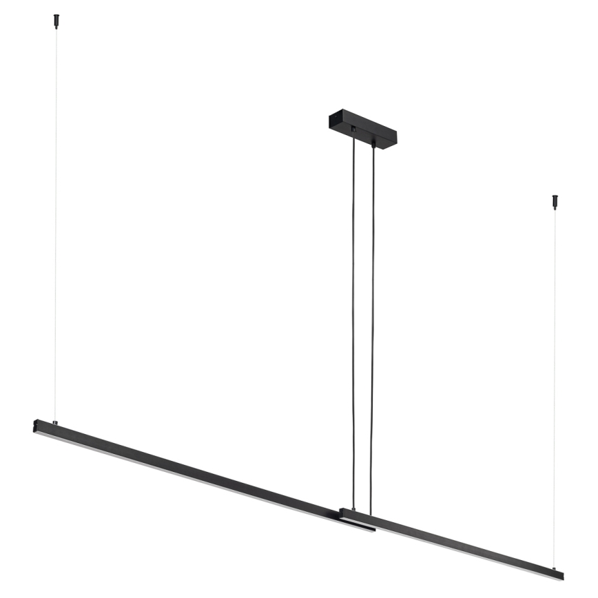 Argon 8838 - Светодиодная подвесная люстра MIAMI LED/74W/230V 3000K черный