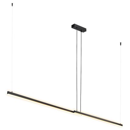 Argon 8838 - Светодиодная подвесная люстра MIAMI LED/74W/230V 3000K черный