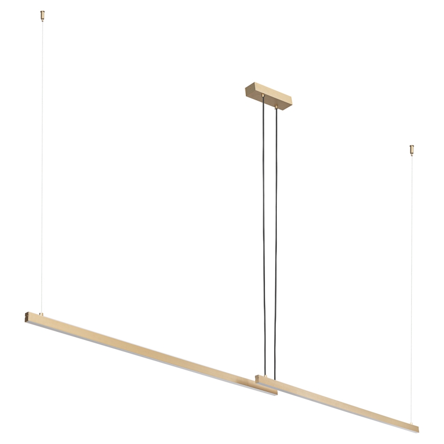 Argon 8839 - Світлодіодна підвісна люстра MIAMI LED/74W/230V 3000K золотий