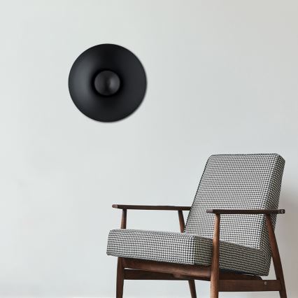 Argon 8864 - LED настінний світильник BOLTON LED/12,5W/230V 3000K чорний