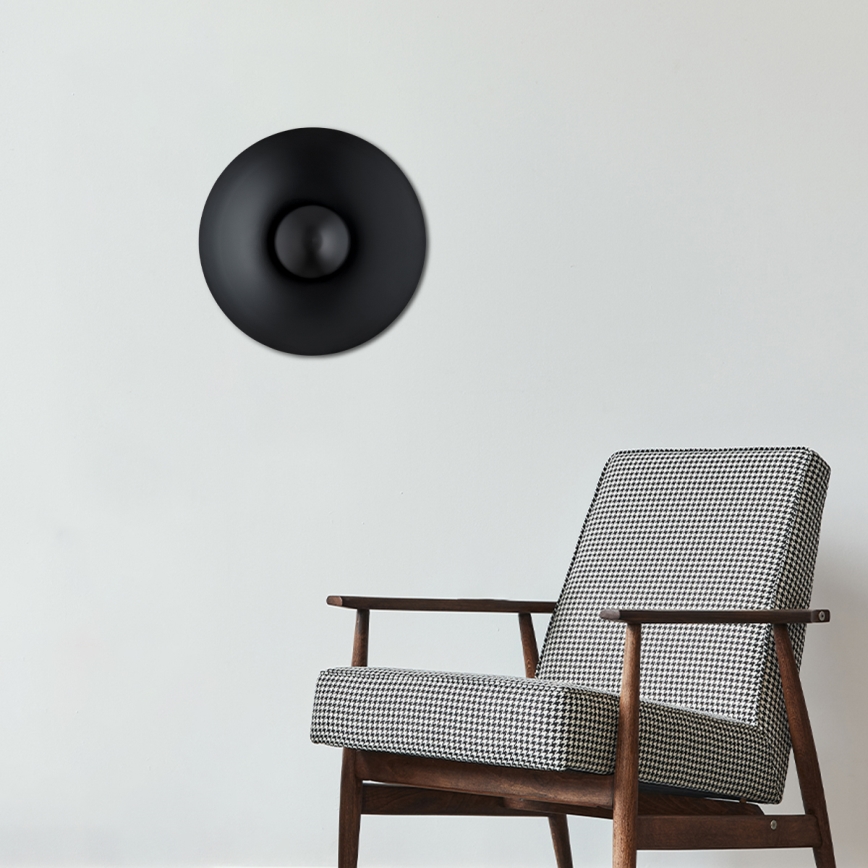 Argon 8864 - LED настінний світильник BOLTON LED/12,5W/230V 3000K чорний