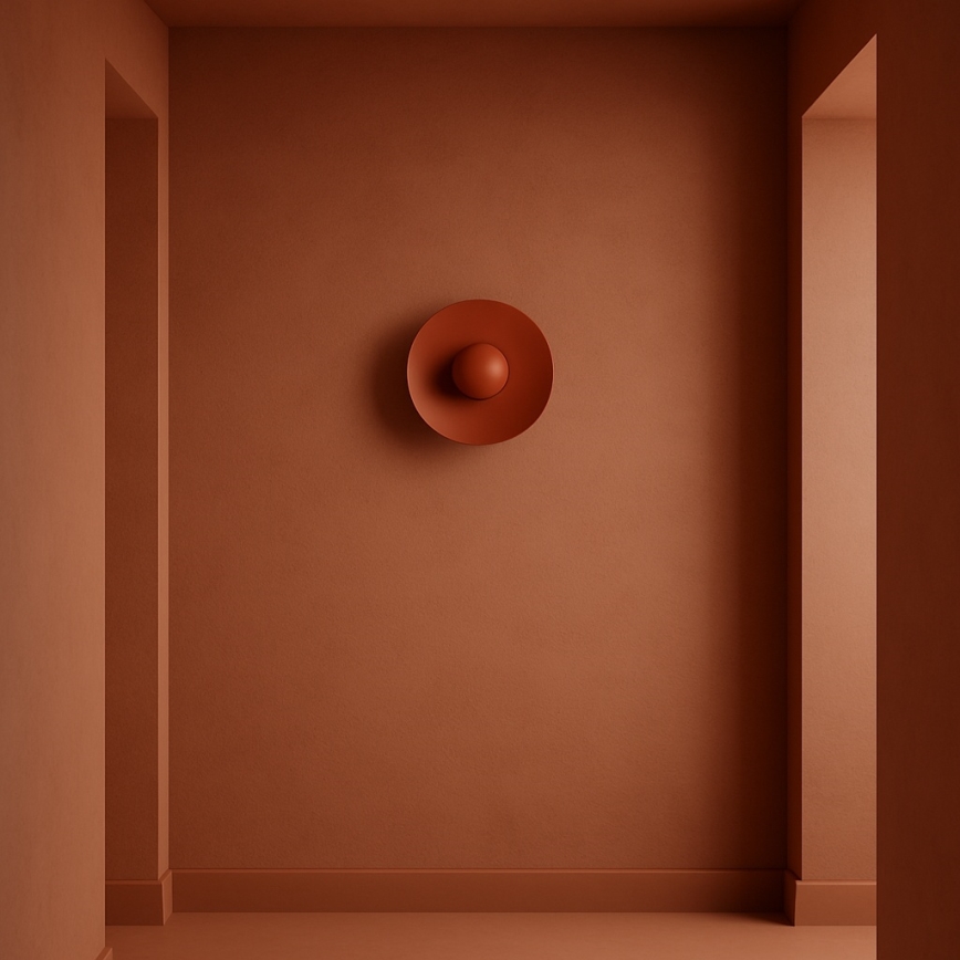 Argon 8866 - LED настінний світильник BOLTON LED/12,5W/230V 3000K терракотовий