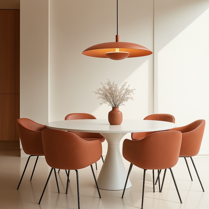 Argon 8870 - LED-люстра на тросе BOLTON LED/12,5W/230V 3000K терракотовая