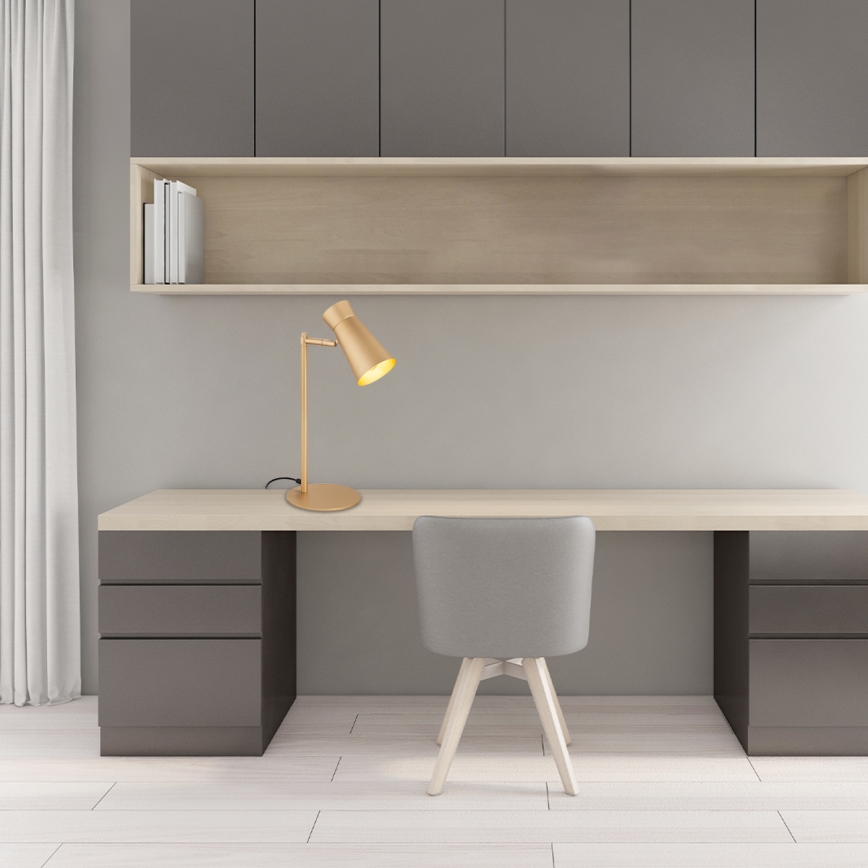 Argon 8874 - Настольная лампа LORD 1xE14/7Вт/230В золотая