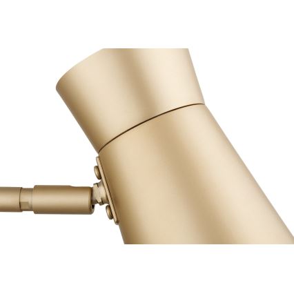 Аргон 8884 - Настінний світильник ЛОРД 1xE14/7W/230V золотистий