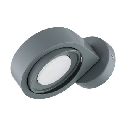 Argon 8898 - Настінний світильник LOTUS 1xGX53/12W/230V сірий