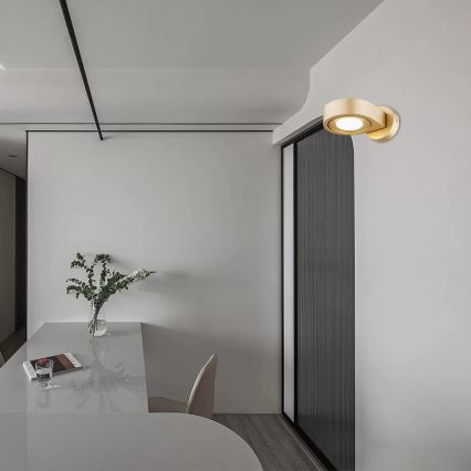 Argon 8899 - Настінний світильник LOTUS 1xGX53/12W/230V золотий