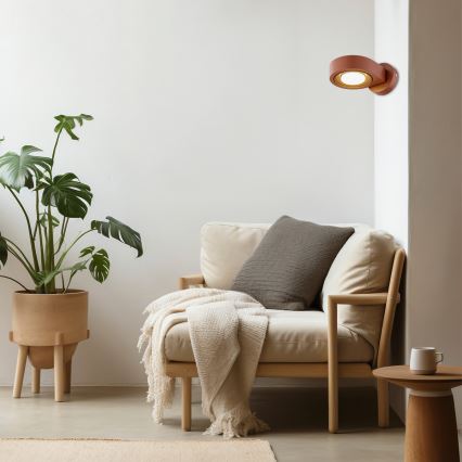 Argon 8902 - Настінний світильник LOTUS 1xGX53/12W/230V терракотовий