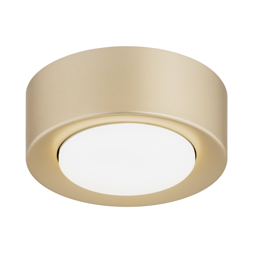 Argon 8903 - стельовий світильник ELORA 1xGX53/7W/230V, діаметр 11 см, золотистий