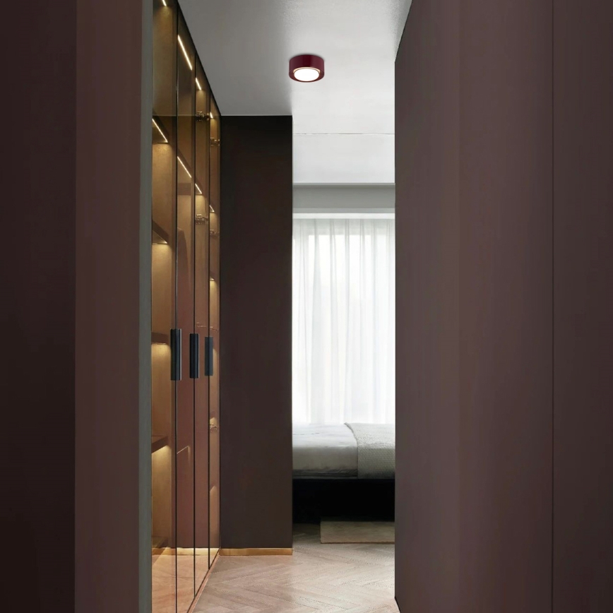 Argon 8904 - стельовий світильник ELORA 1xGX53/7W/230V діаметр 11 см фіолетовий