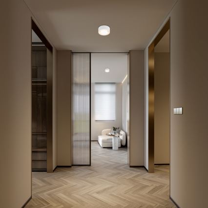 Argon 8915 - потолочный светильник ELORA 1xGX53/7W/230V, диам. 11 см, белый