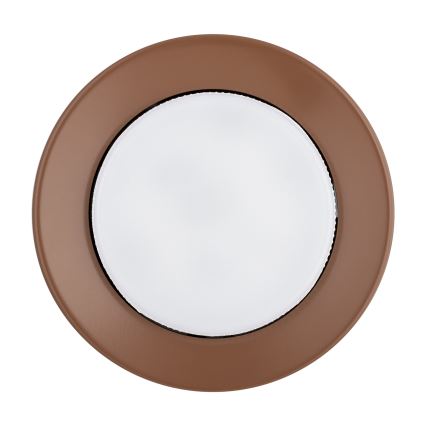 Argon 8916 - Стельовий світильник ELORA, 1xGX53/7W/230V, діаметр 11 см, теракотовий