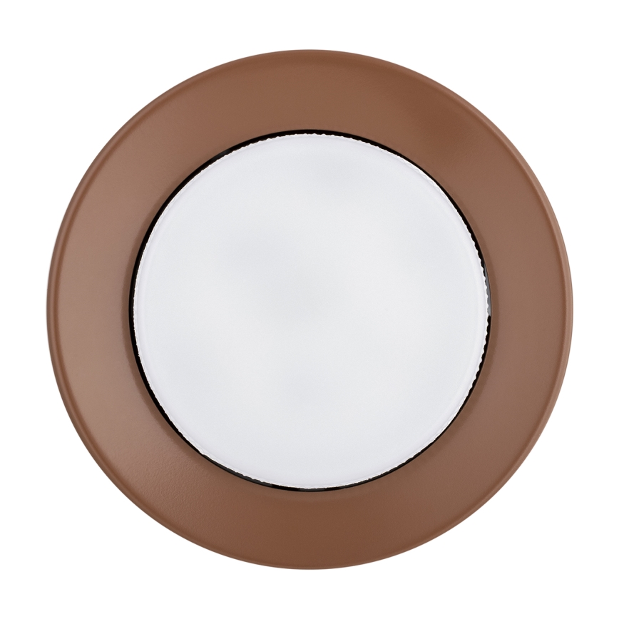 Argon 8916 - Стельовий світильник ELORA, 1xGX53/7W/230V, діаметр 11 см, теракотовий