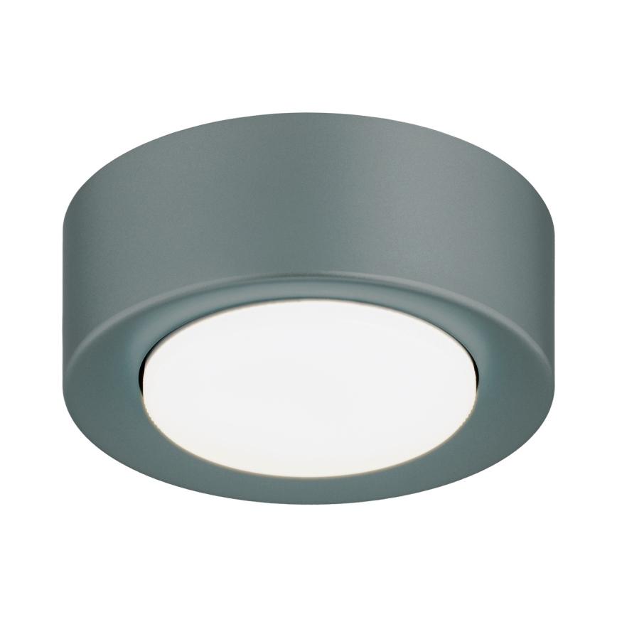 Argon 8917 - Потолочный светильник ELORA 1xGX53/7W/230V, диаметр 11 см, серый