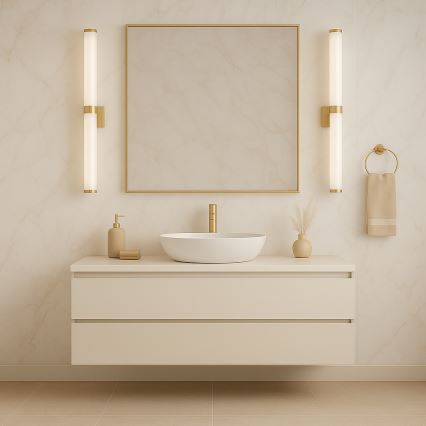 Argon 8926 - LED светильник для зеркала BATUMI LED/24W/230V 3000K IP44 золотой