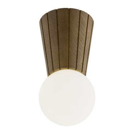 Argon 8974 - Потолочный светильник для ванной комнаты VOLANTE 1xG9/6W/230V IP44 Ø 12 см, коричневый